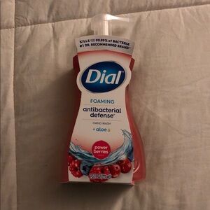 Dial Foaming Antibacterial Defense Hand Wash - Red